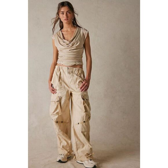 Free People We The Free Everglades Utility Pants - Picture 1 of 6